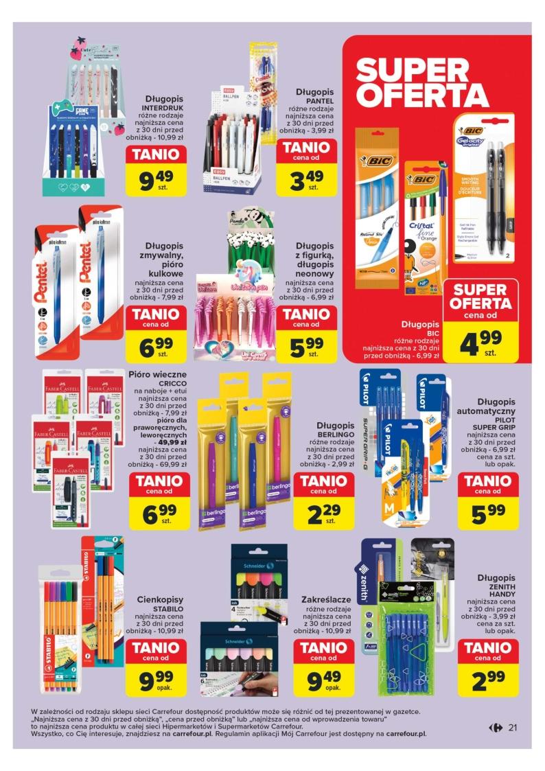 Gazetka promocyjna Carrefour str. 21
