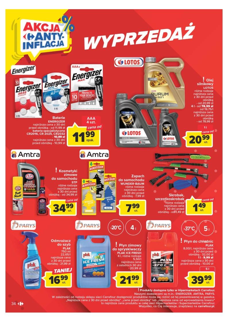 Gazetka promocyjna Carrefour str. 34