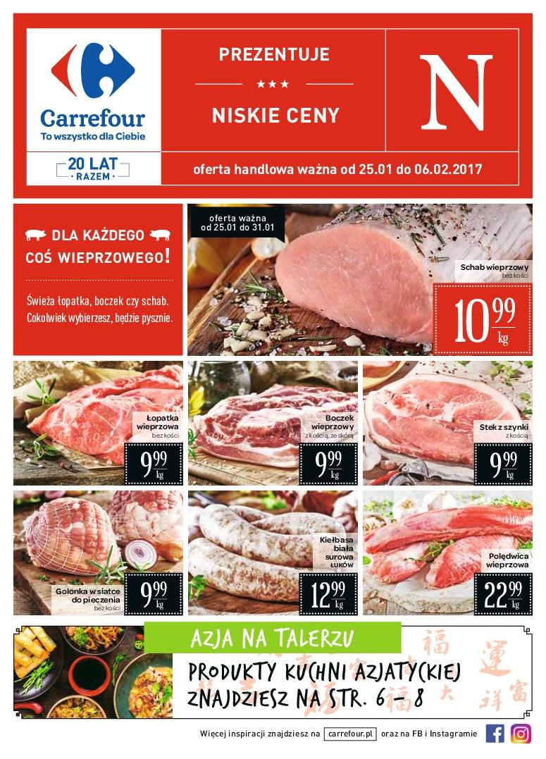 Gazetka promocyjna Carrefour str. 1