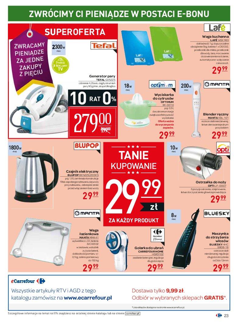 Gazetka promocyjna Carrefour str. 23