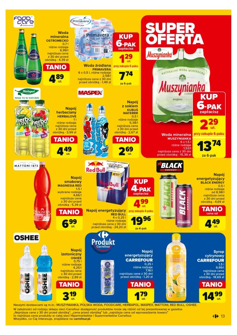 Gazetka promocyjna Carrefour str. 13