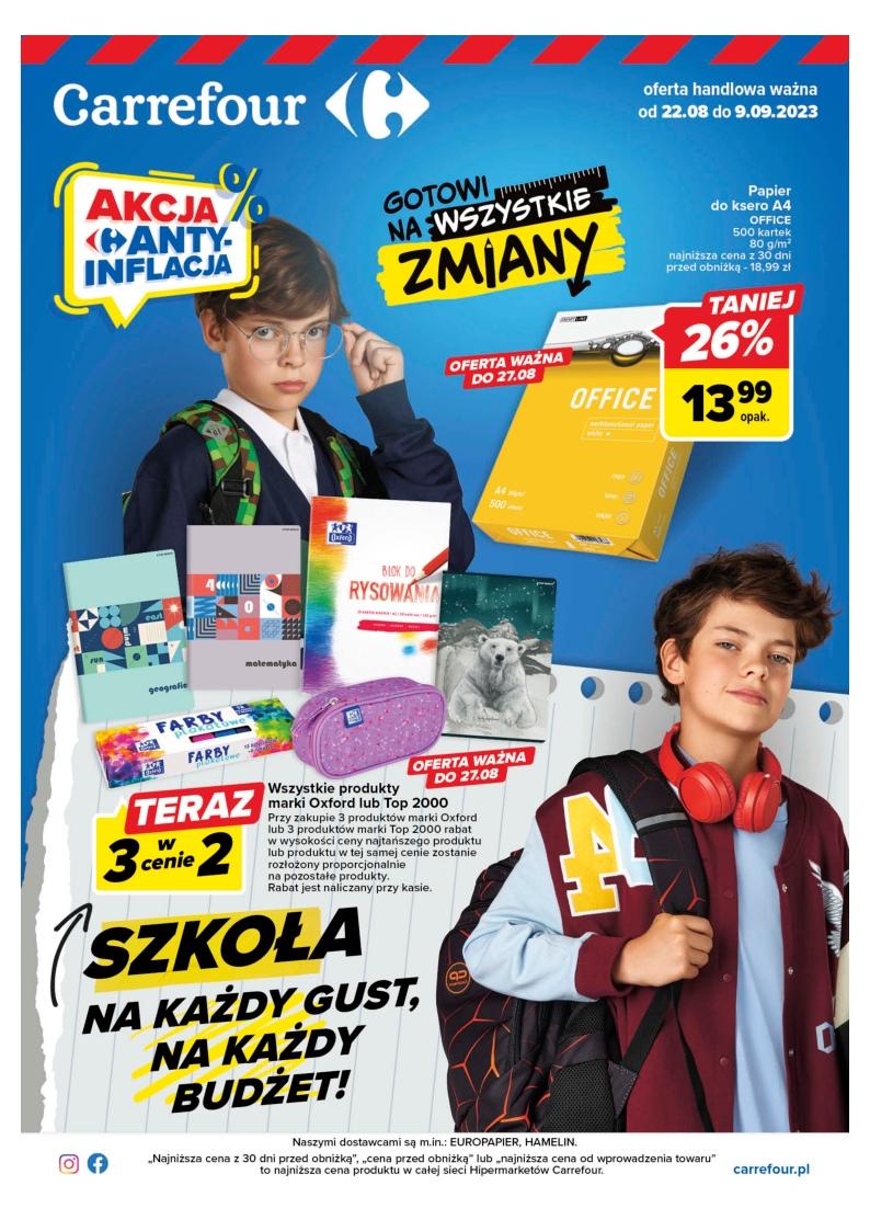 Gazetka promocyjna Carrefour str. 1