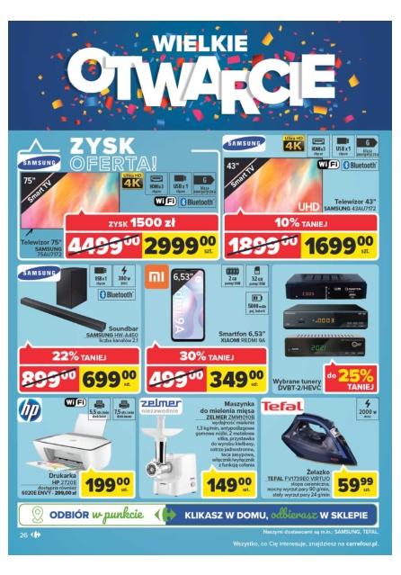 Gazetka promocyjna Carrefour str. 26
