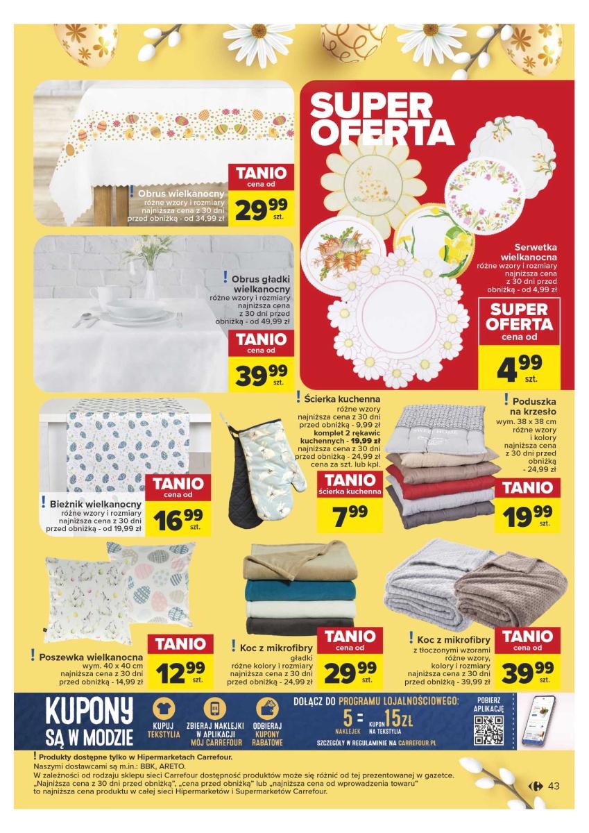 Gazetka promocyjna Carrefour str. 43
