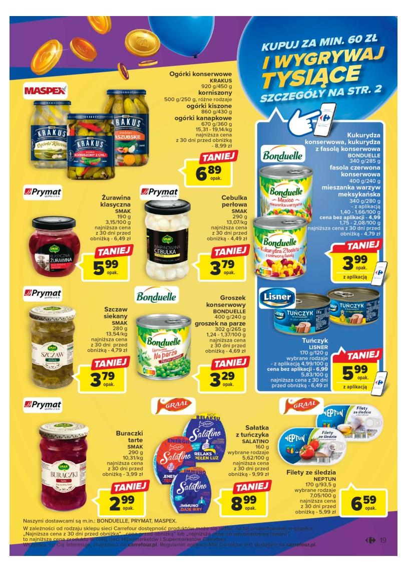 Gazetka promocyjna Carrefour str. 19