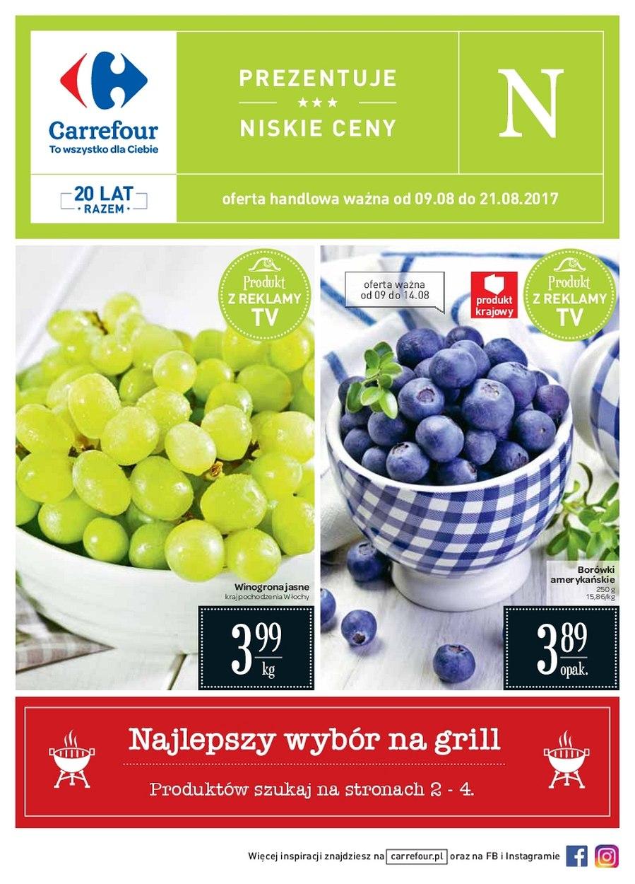 Gazetka promocyjna Carrefour str. 1