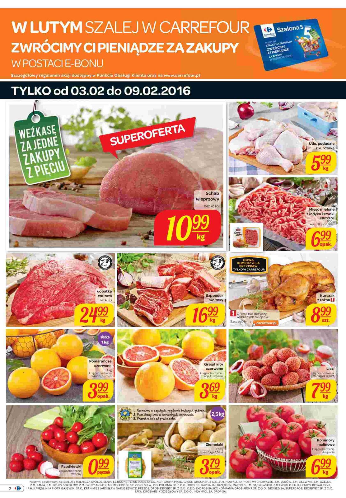 Gazetka promocyjna Carrefour str. 2