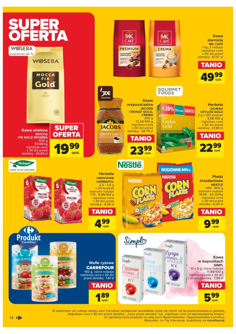 Gazetka promocyjna Carrefour str. 14