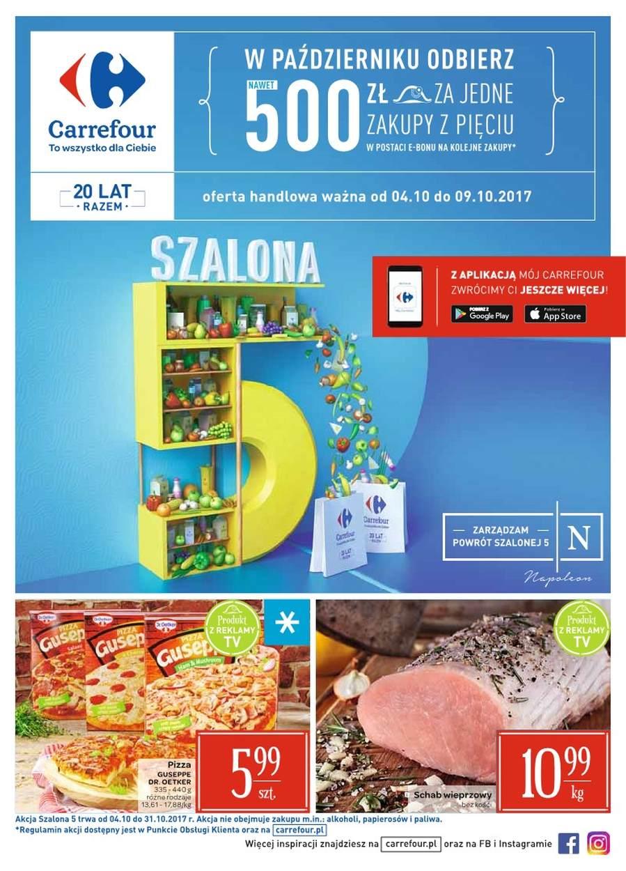 Gazetka promocyjna Carrefour str. 1
