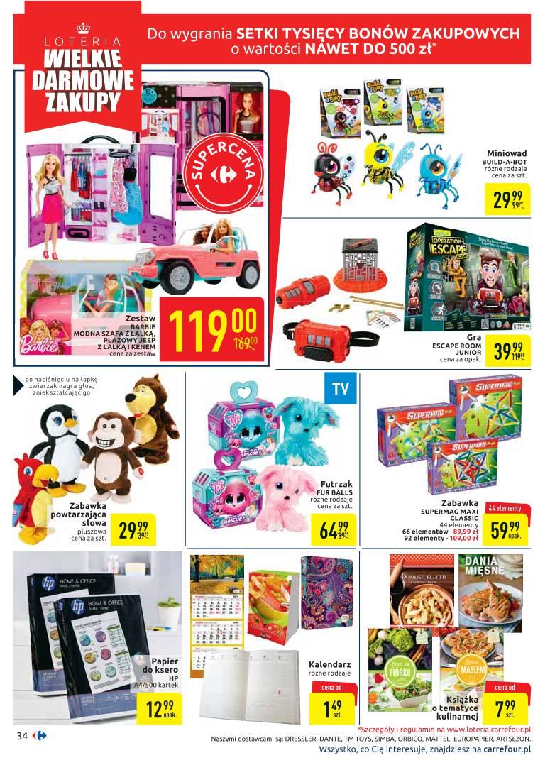 Gazetka promocyjna Carrefour str. 34