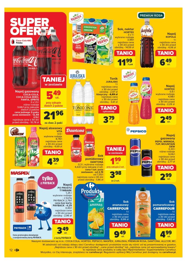 Gazetka promocyjna Carrefour str. 12