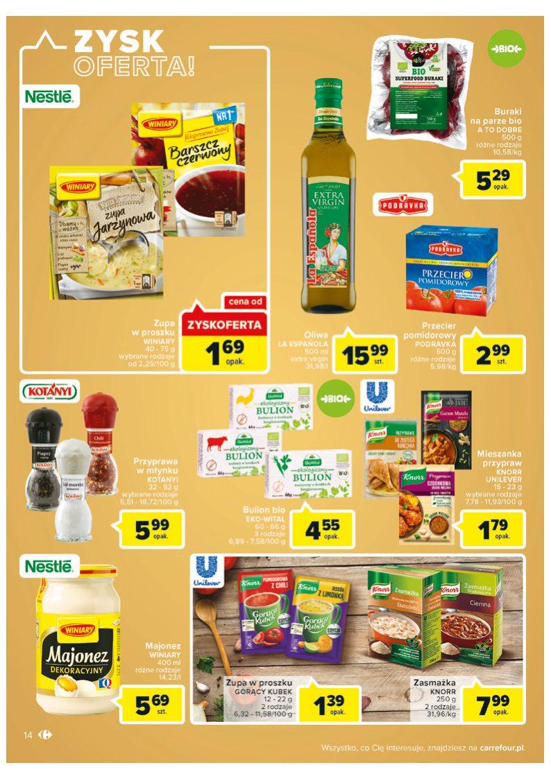Gazetka promocyjna Carrefour str. 14