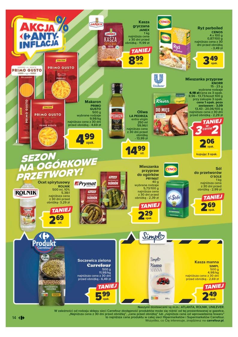 Gazetka promocyjna Carrefour str. 14
