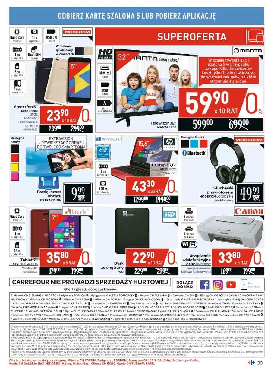 Gazetka promocyjna Carrefour str. 39