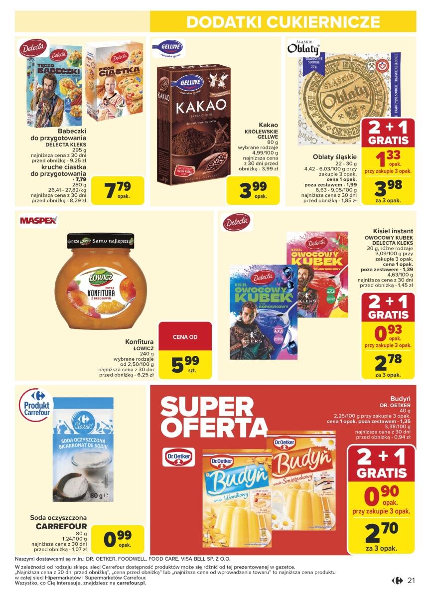 Gazetka promocyjna Carrefour str. 21