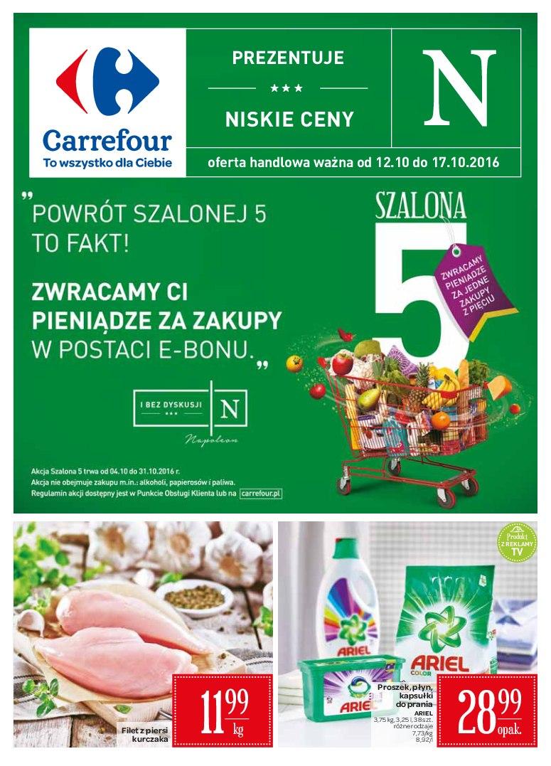 Gazetka promocyjna Carrefour str. 1