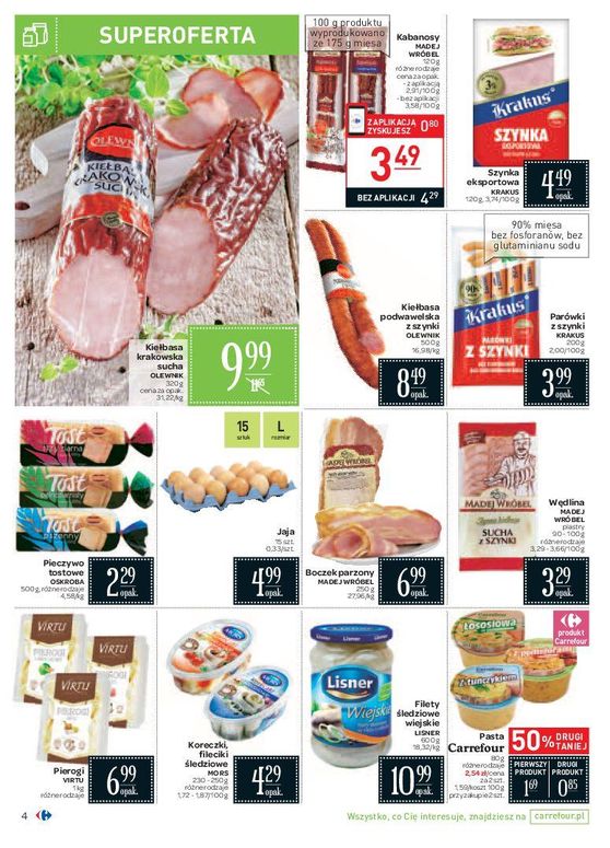 Gazetka promocyjna Carrefour str. 4