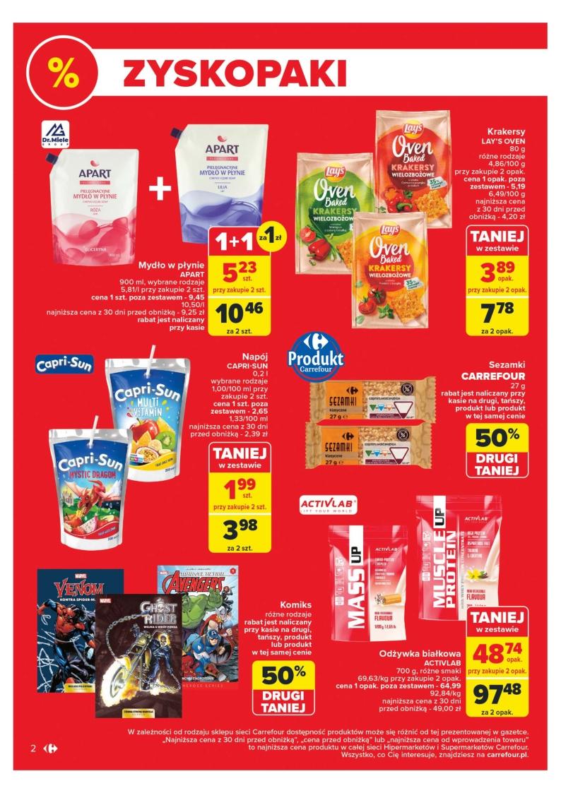 Gazetka promocyjna Carrefour str. 2