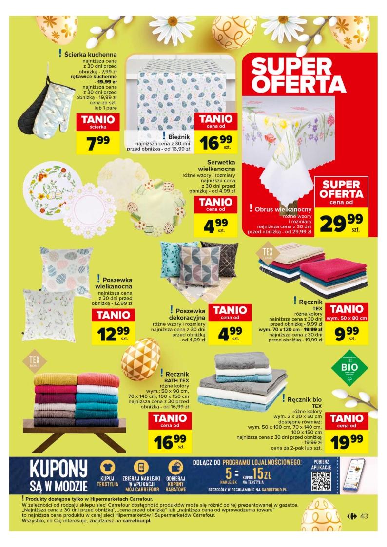 Gazetka promocyjna Carrefour str. 43