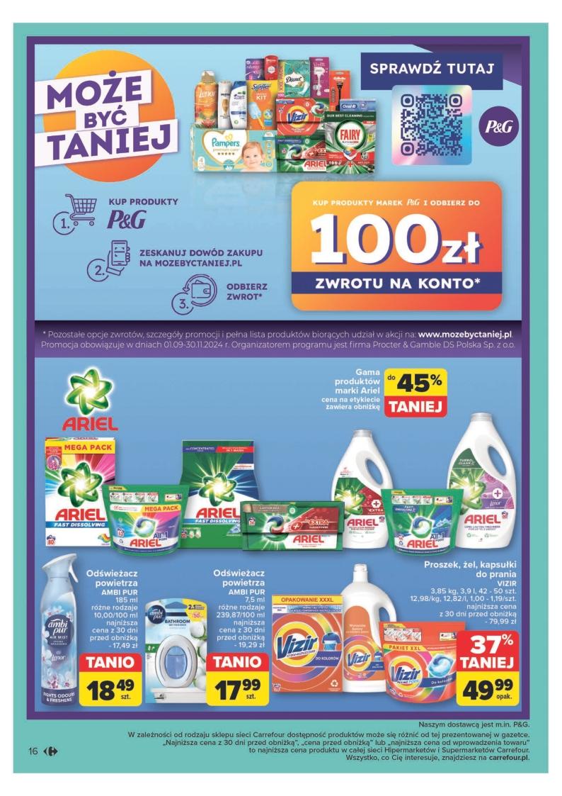 Gazetka promocyjna Carrefour str. 16