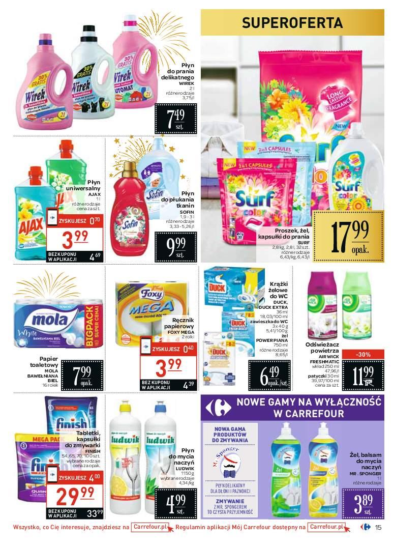 Gazetka promocyjna Carrefour str. 15