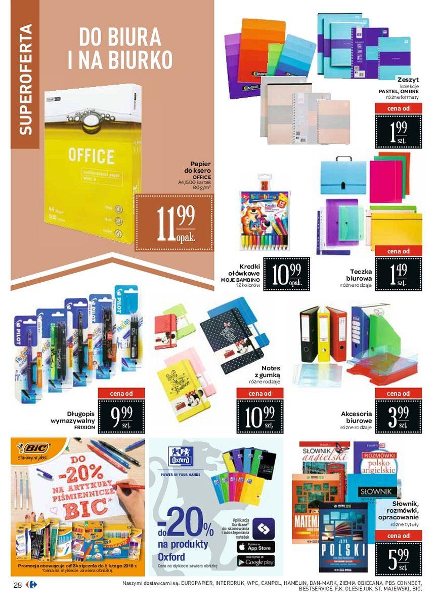 Gazetka promocyjna Carrefour str. 28