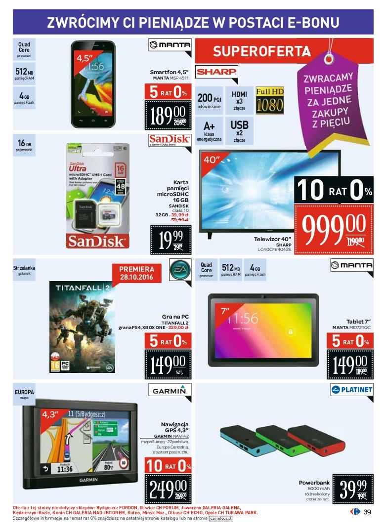 Gazetka promocyjna Carrefour str. 39