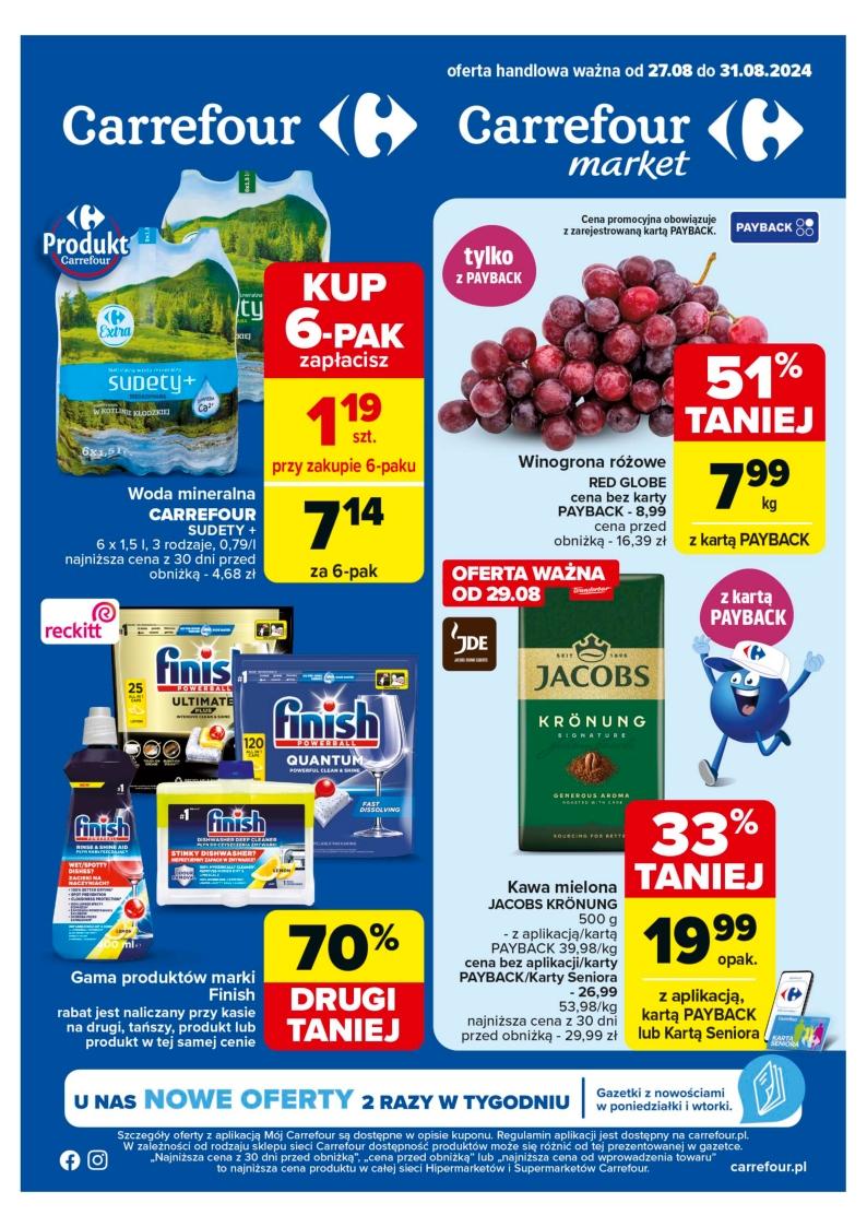 Gazetka promocyjna Carrefour str. 1