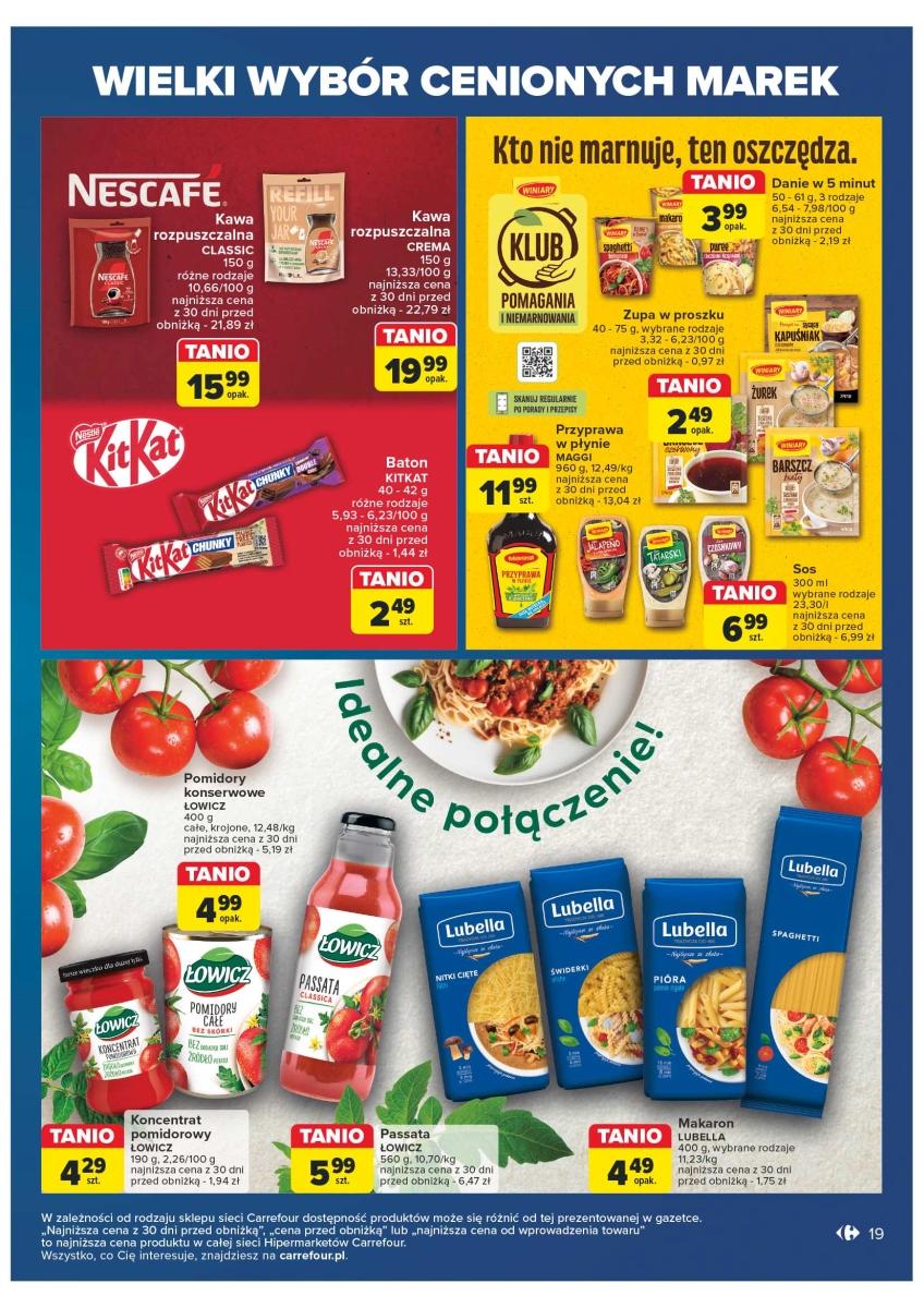 Gazetka promocyjna Carrefour str. 19