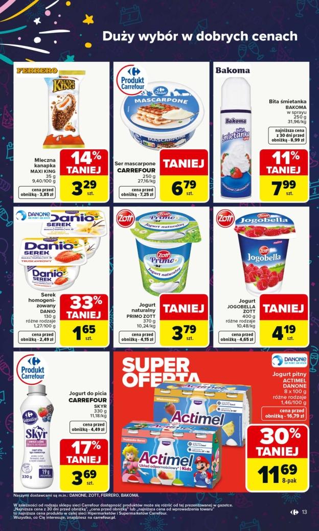 Gazetka promocyjna Carrefour str. 13