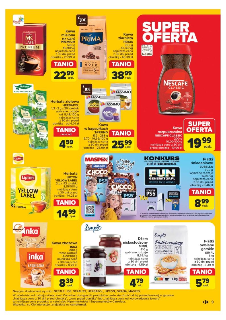 Gazetka promocyjna Carrefour str. 9