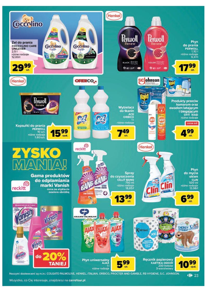 Gazetka promocyjna Carrefour str. 23
