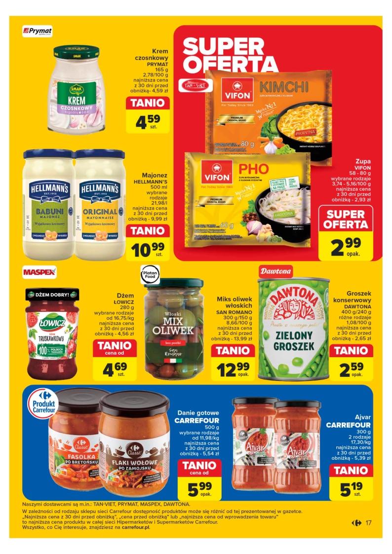 Gazetka promocyjna Carrefour str. 17