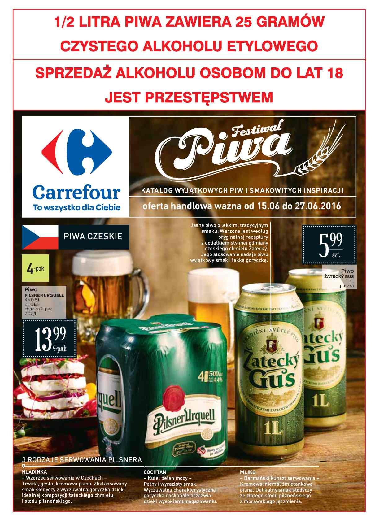 Gazetka promocyjna Carrefour str. 1