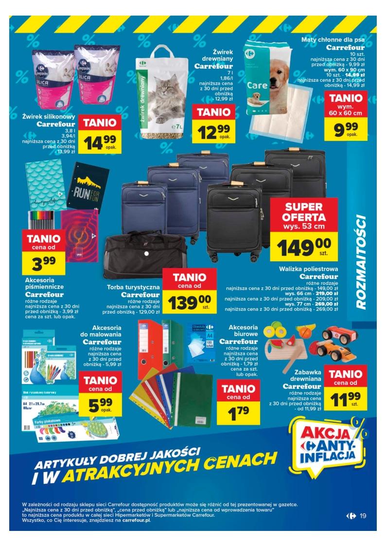 Gazetka promocyjna Carrefour str. 19