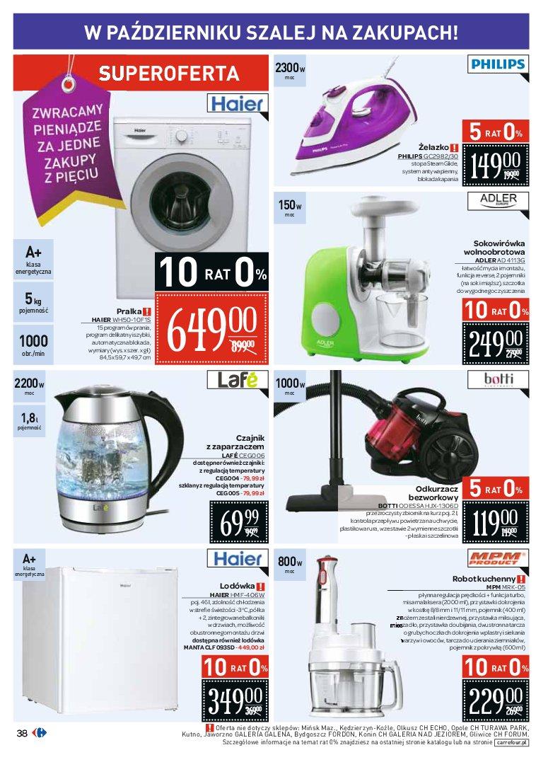 Gazetka promocyjna Carrefour str. 38